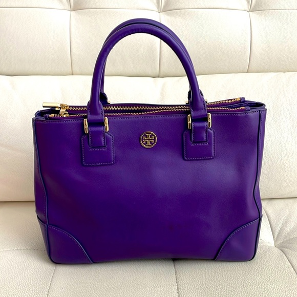 Tory Burch Handbags - EUC Large Tory Burch Satchel/Tote with multiple interior compartments
